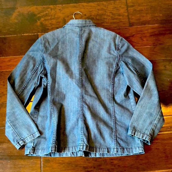 Liz Claiborne Blue jean jacket for Ladies, size Large - Picture 2 of 5